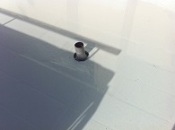 Detalle del acabado de la cubierta impermeabilizaciones cubiertas membrana in situ detalle